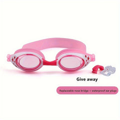 Kids Anti-fog Swimming Goggles HD Waterproof