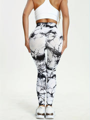 Tie Dye Yoga Pants Running Fitness Leggings