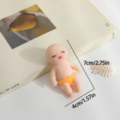Mini Doll Stress Relief Squeeze Toy Underwear