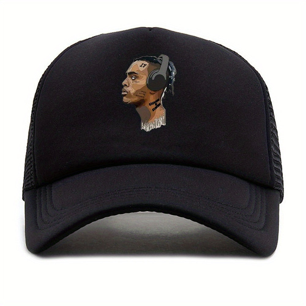 Unisex Adjustable Breathable Baseball Cap For Outdoor Sport