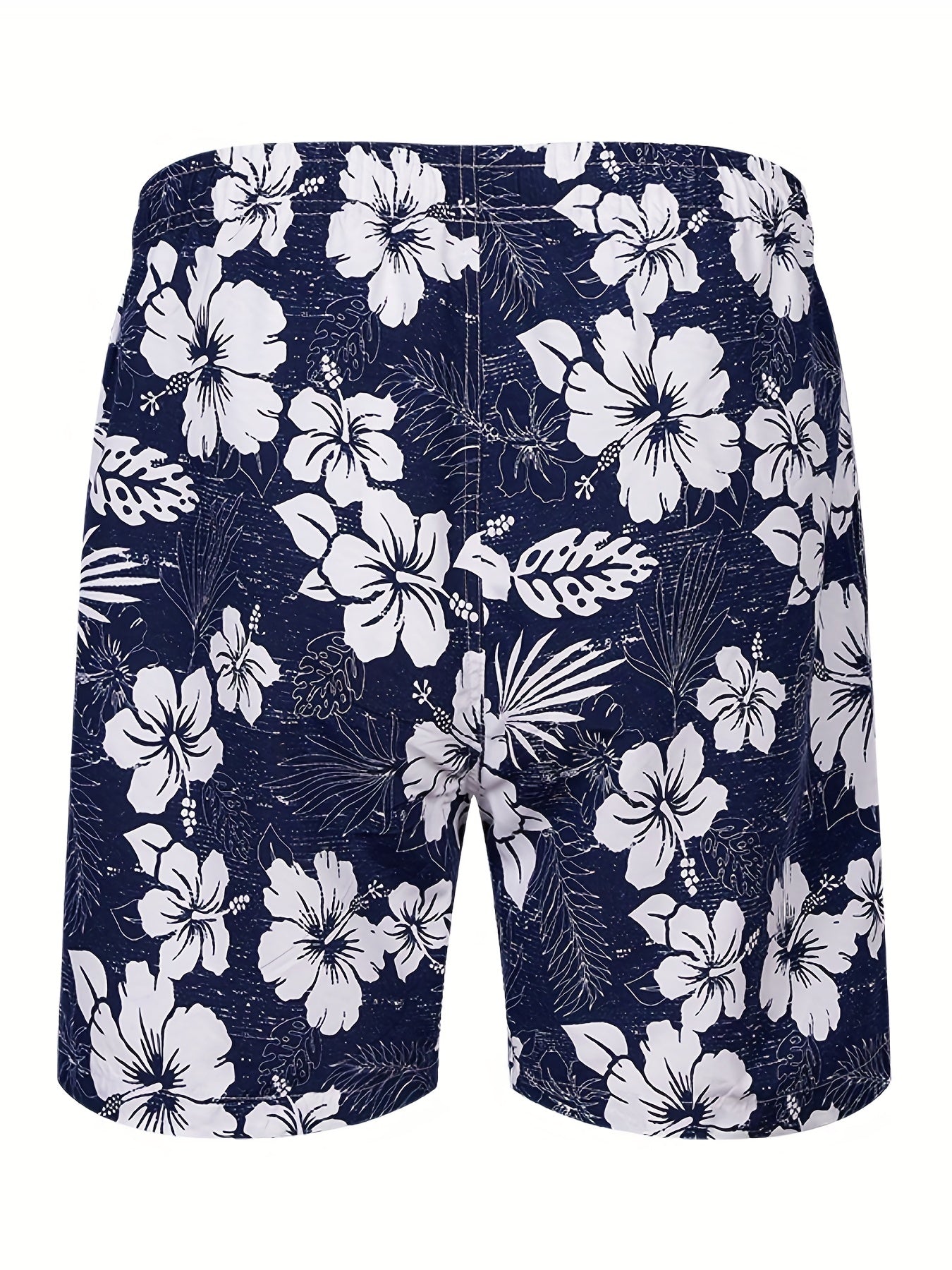 Men's Quick Dry Hawaiian Board Shorts with Mesh Lining