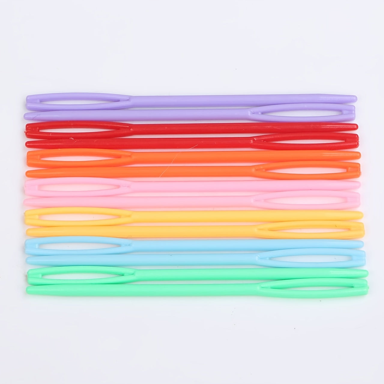 20pcs Plastic Knitting Needles for DIY Crafts