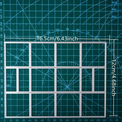 1pc Box Border Metal Cutting Dies Stencil For DIY Scrapbooking