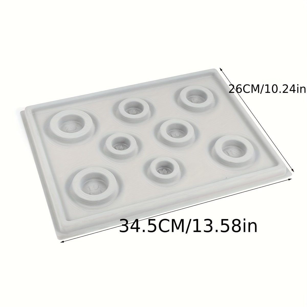 3pcs DIY Beading Tray Bead Board Bracelet Flocked Bead Board