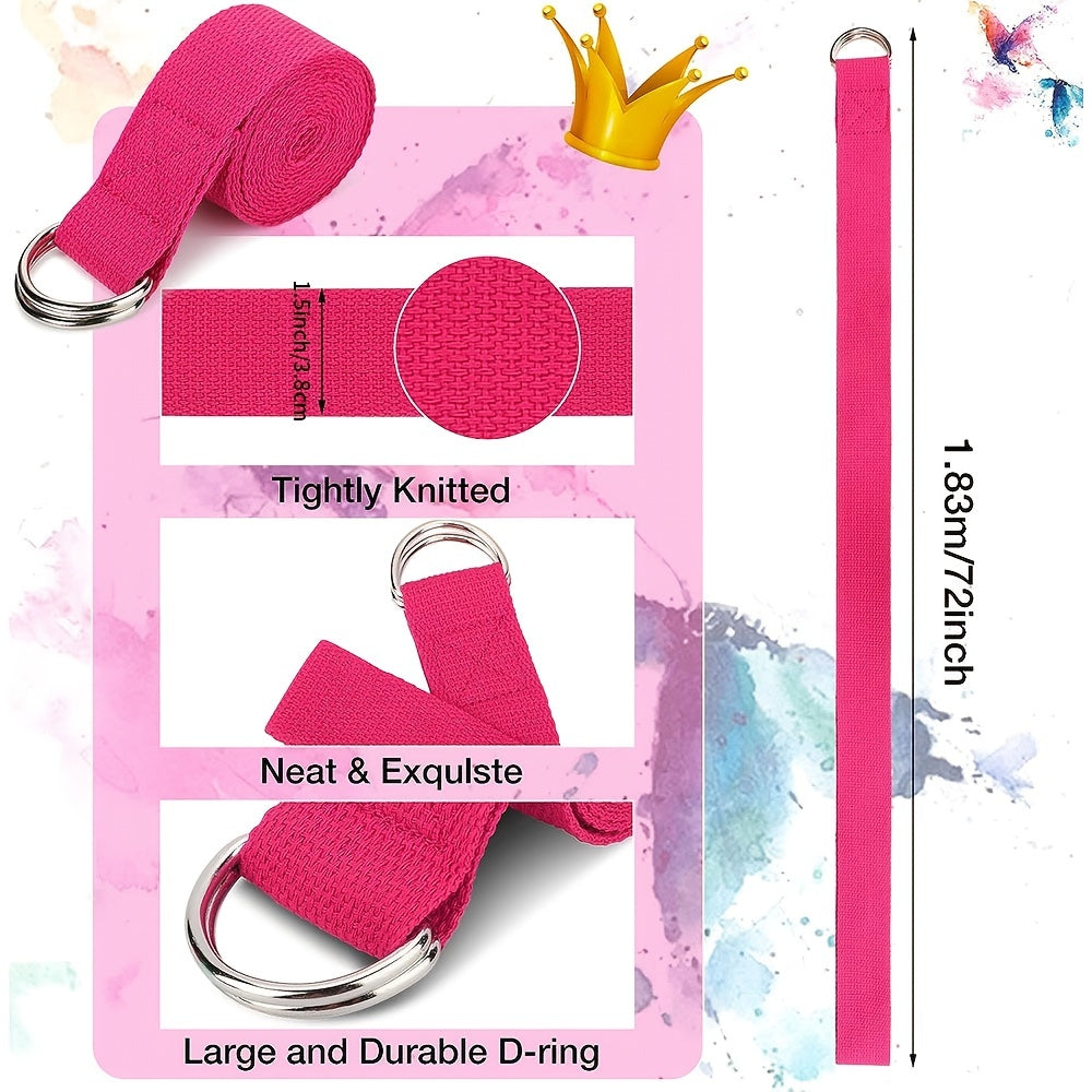 Yoga Resistance Band for Physical Therapy Pilates Workout