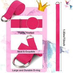 Yoga Resistance Band for Physical Therapy Pilates Workout
