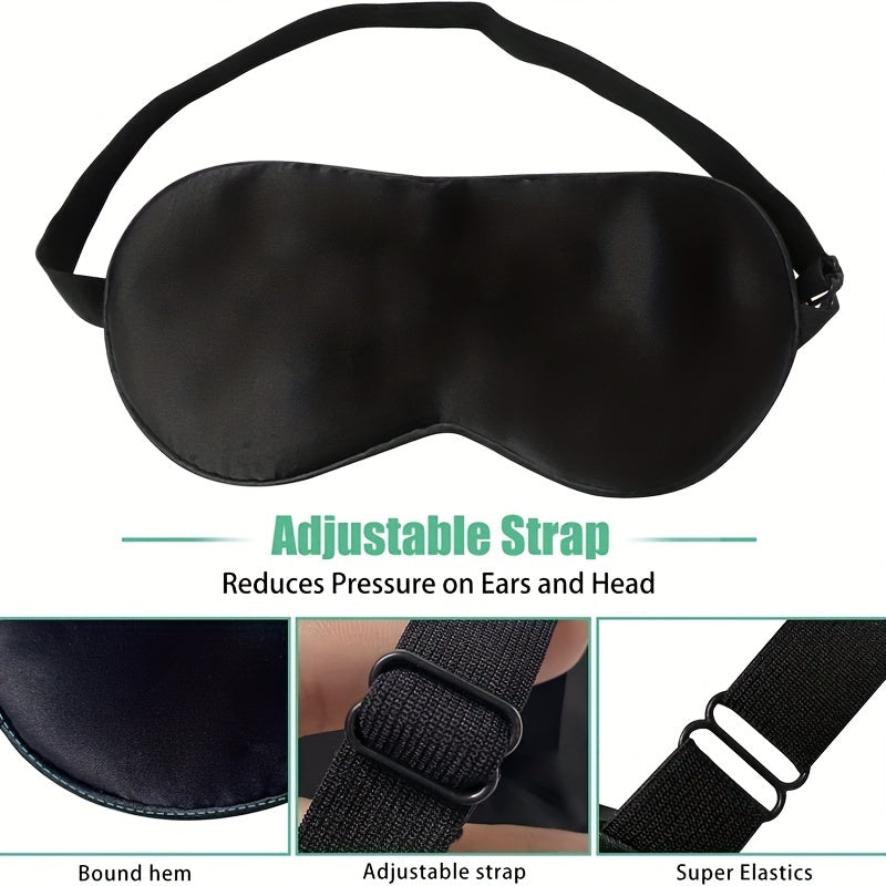 3D Contoured Sleep Eye Mask for Women & Men Comfort & Blackout