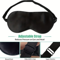 3D Contoured Sleep Eye Mask for Women & Men Comfort & Blackout