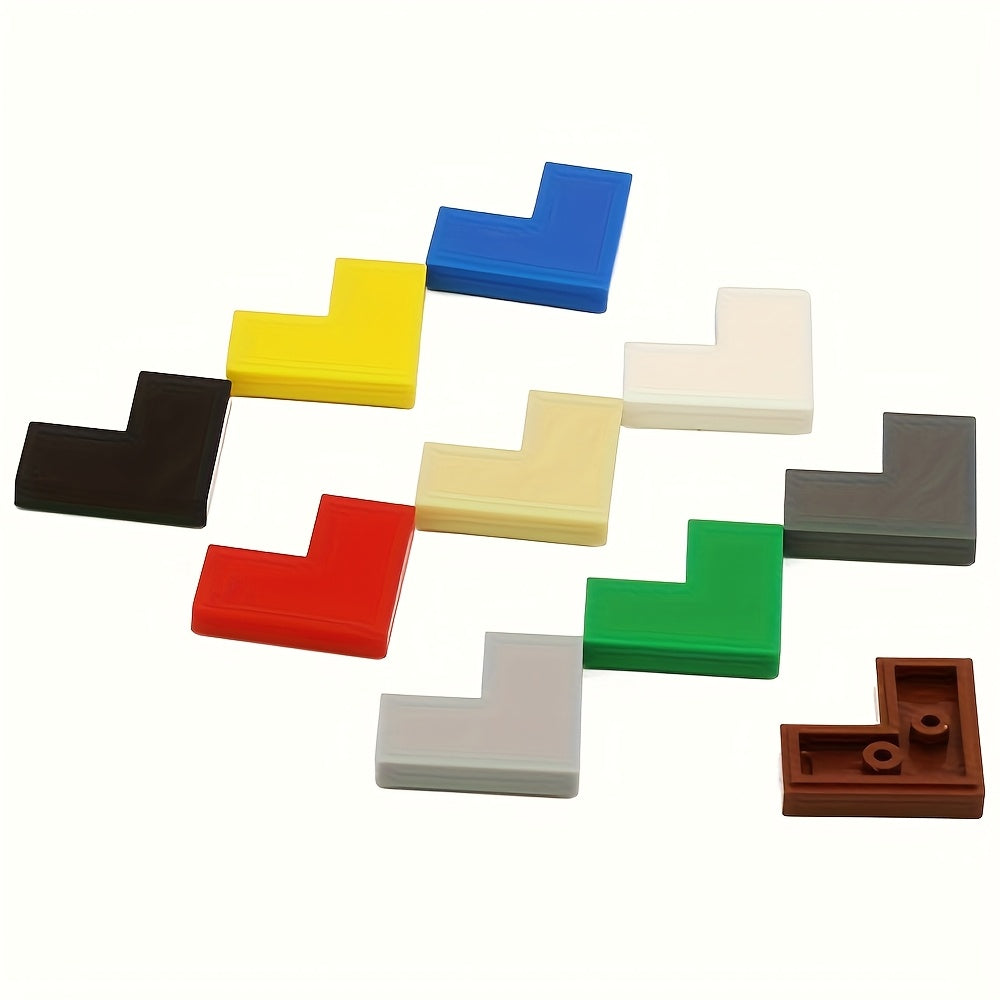 16pcs ABS Building Block Set for Kids 8-12 Creative Play City Village Arc Bricks