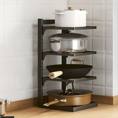 Adjustable Pot Lid Rack Cookware Holders Organizer