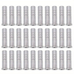30 Pcs Aluminum Arrow Tips for 6.2mm Carbon Arrows, Compound & Recurv