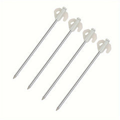 4pcs Outdoor Tent Ground Nail Windproof Rope Stakes Camping Tent Canopy Pegs