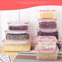 3pcs Fresh keeping Box Set Microwave Safe Refrigerator Storage Box