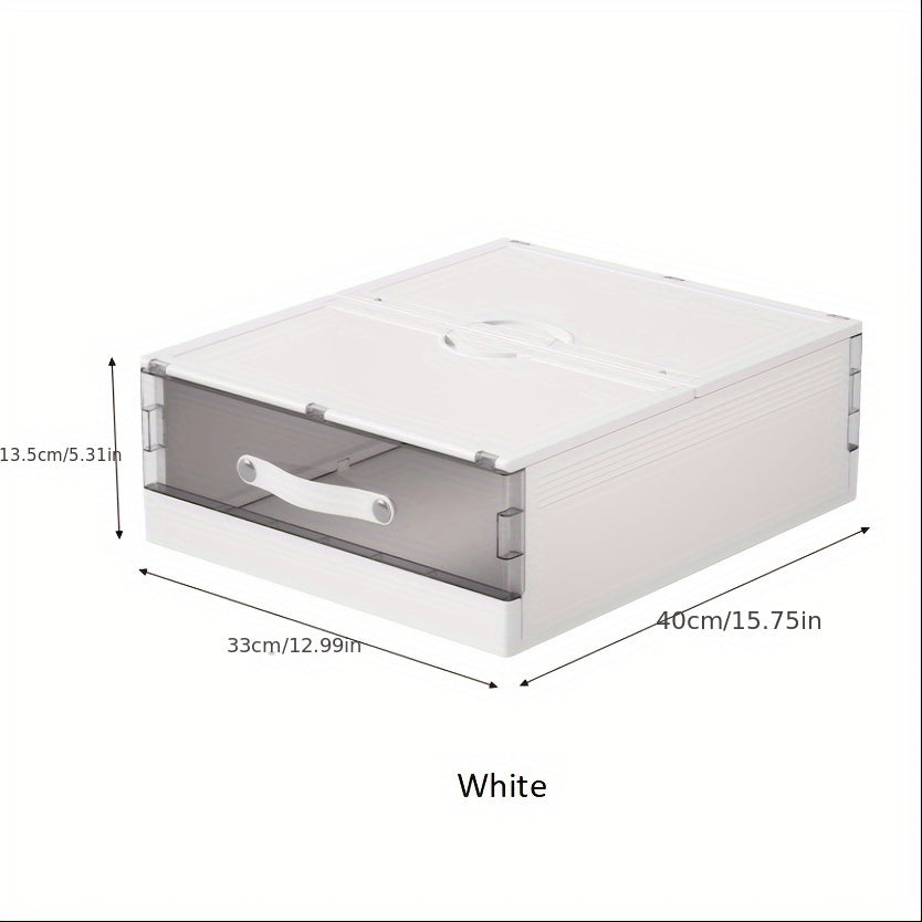 1PC Foldable Storage Box Stackable Large Capacity Storage Case