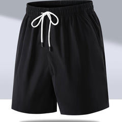 Men's Lightweight Drawstring Shorts Summer Casual Loose Fit Outdoors Clothing
