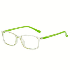 Kids Light Blocking Glasses Square Frame Boys Girls Anti Blue Light