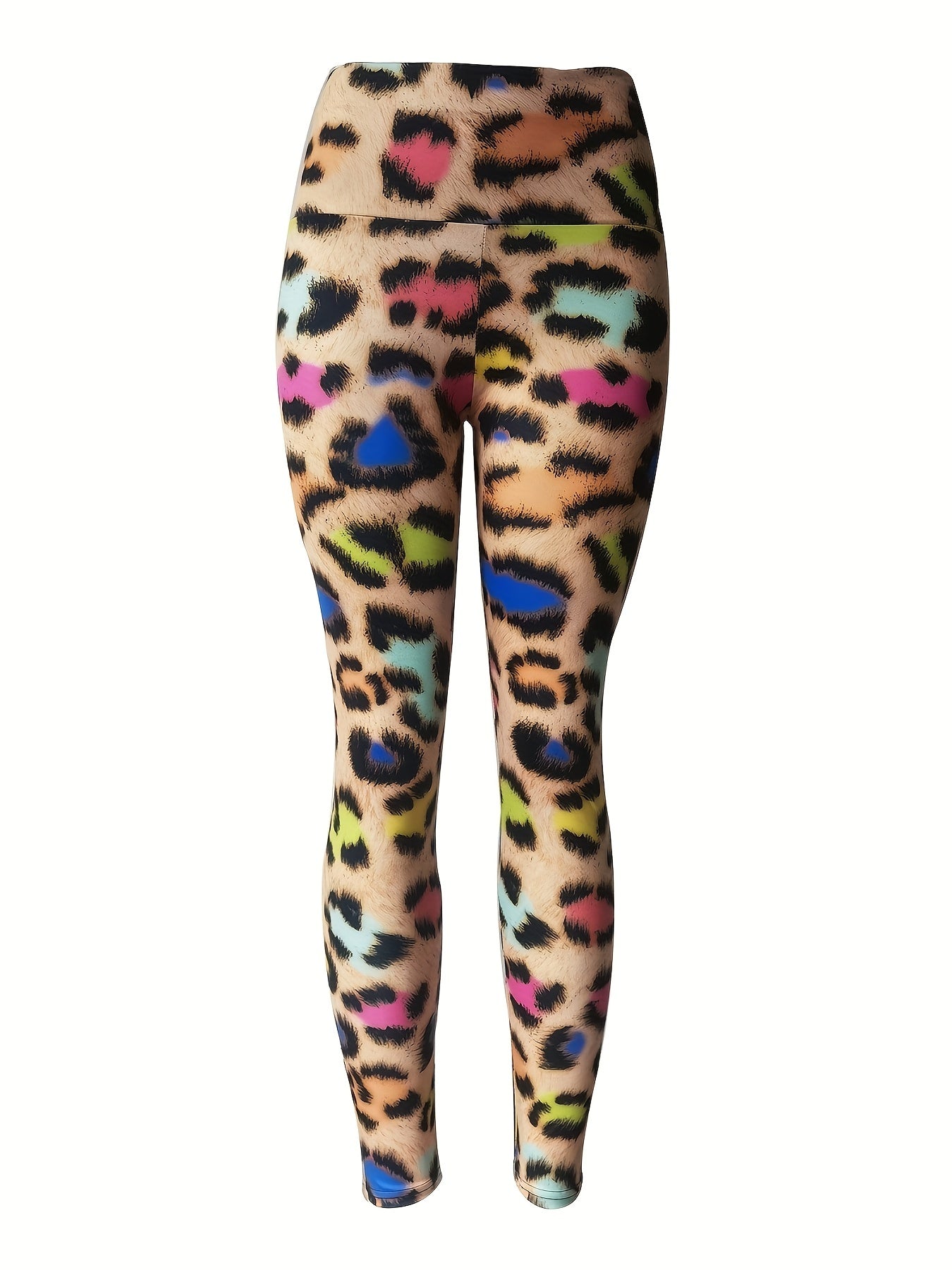 Leopard Print High Waist Yoga Legging Women's Activewear