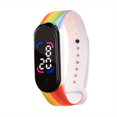 Waterproof Electronic Watch for Kids - Colorful Holiday Gift
