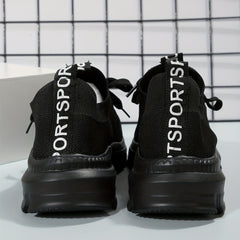 Women's Breathable Lace-Up Sports Shoes