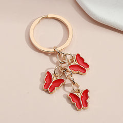 Colorful Butterfly Keychain for Car