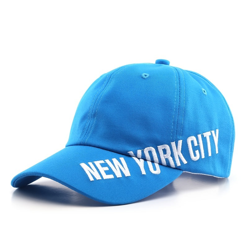 Letter Embroidery Sun Protection Baseball Cap