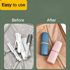 Travel Washing Cup Toothbrush Toothpaste Storage Box Dental Box Organizer