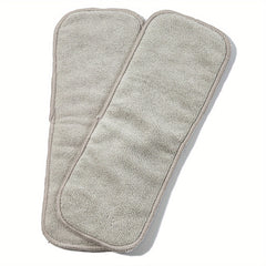 2pcs Ultra Absorbent Washable Diaper Pads for Cloth Diapers