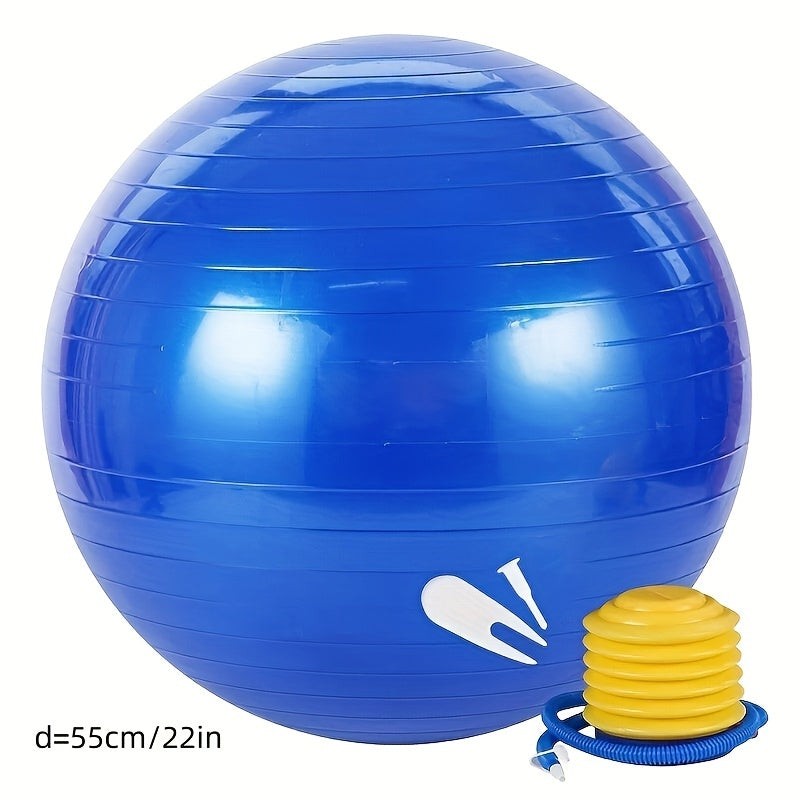 Yoga Balance Ball Fitness Training Ball with Pump 21-65in 25-59in
