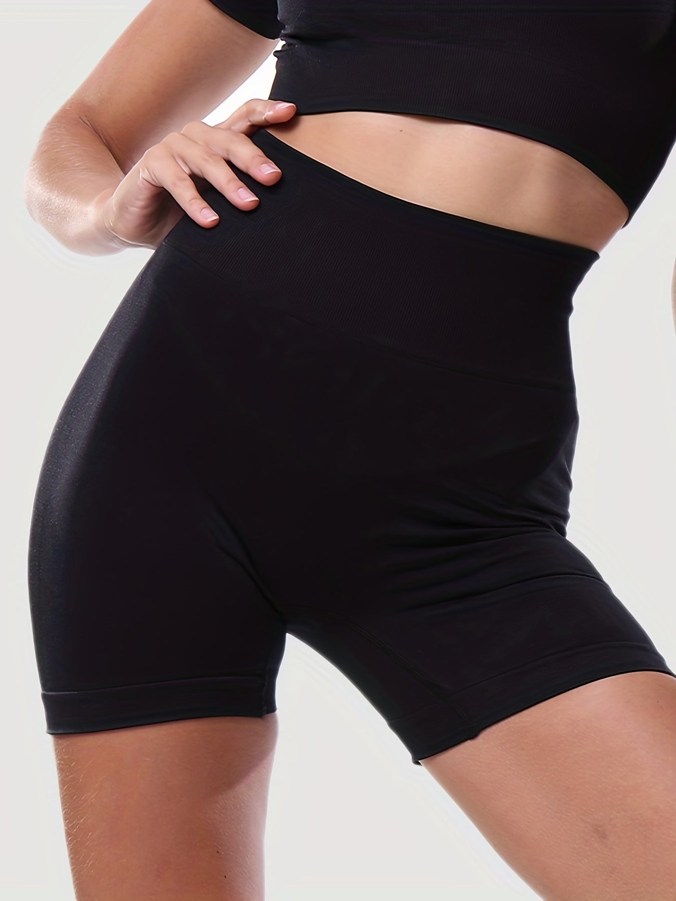 High Waist Quick Drying Yoga Running Sports Shorts Butt Lifting Fitness