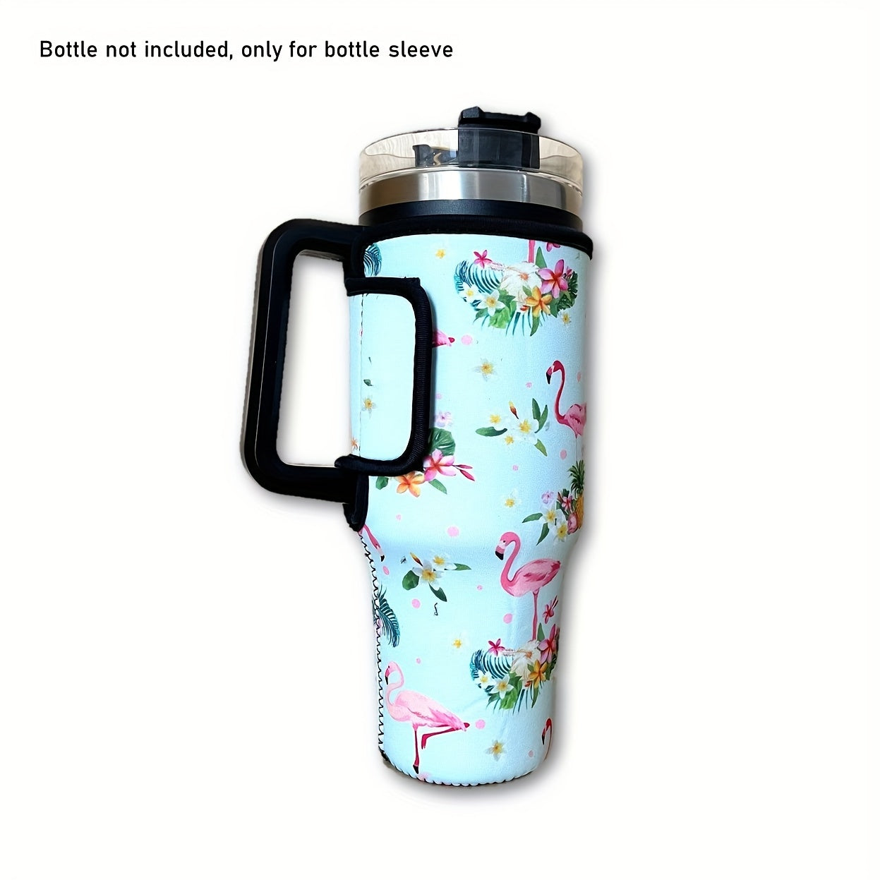 Neoprene Cup Insulated Sleeve Plaid 1200ml Tumbler Bottle