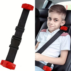 Adjustable Child Safety Belt with Anti-collision and Anti-strangulation Features