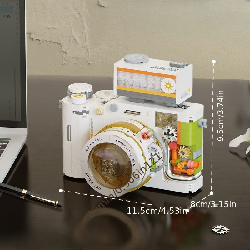 Retro Camera Assembly Kit Adult Creative Gift Home Photography Fun Equipment