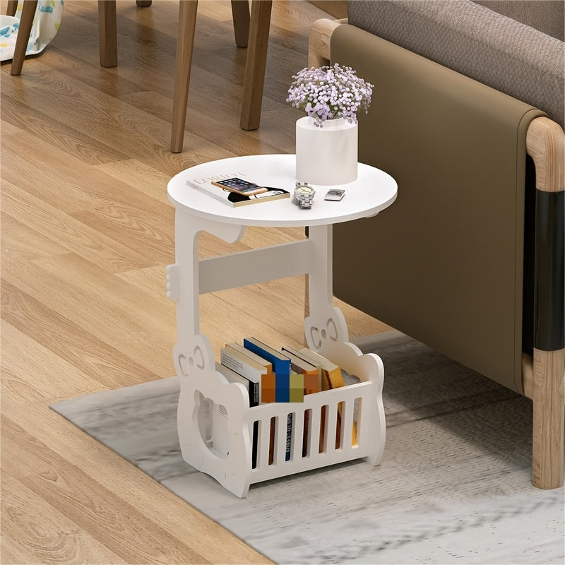 European Style Small Coffee Table Small Round Table Mini Bedside Table