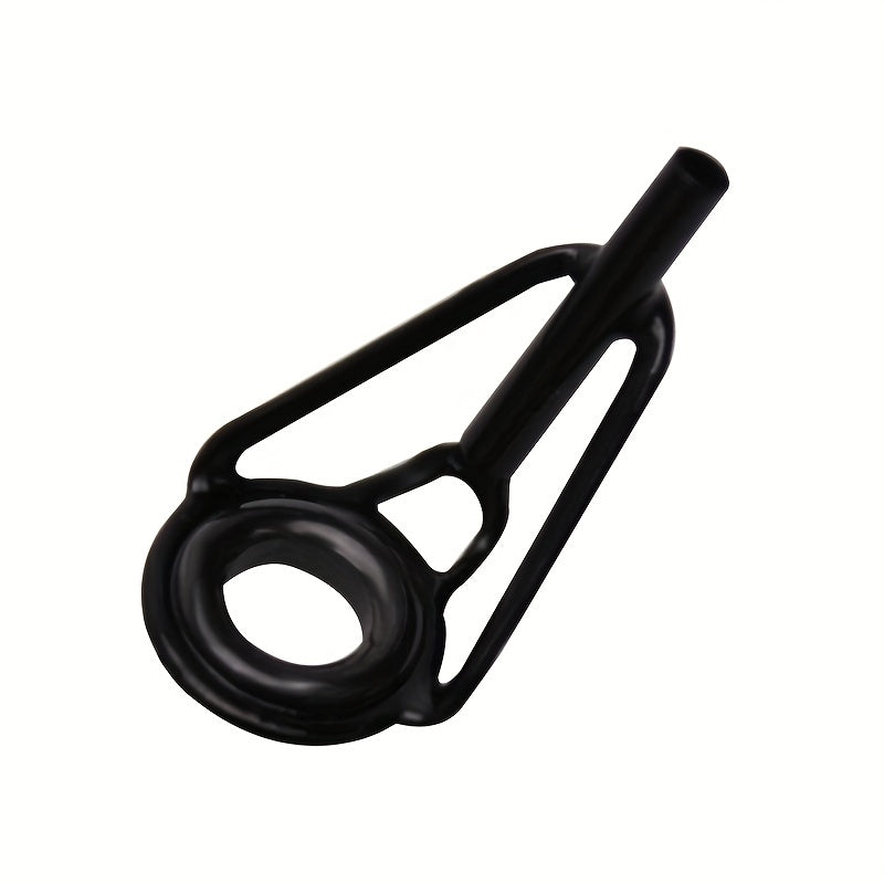 8pcs Ceramic High Carbon Steel Top Ring Guide Eye Set for Lure Rod