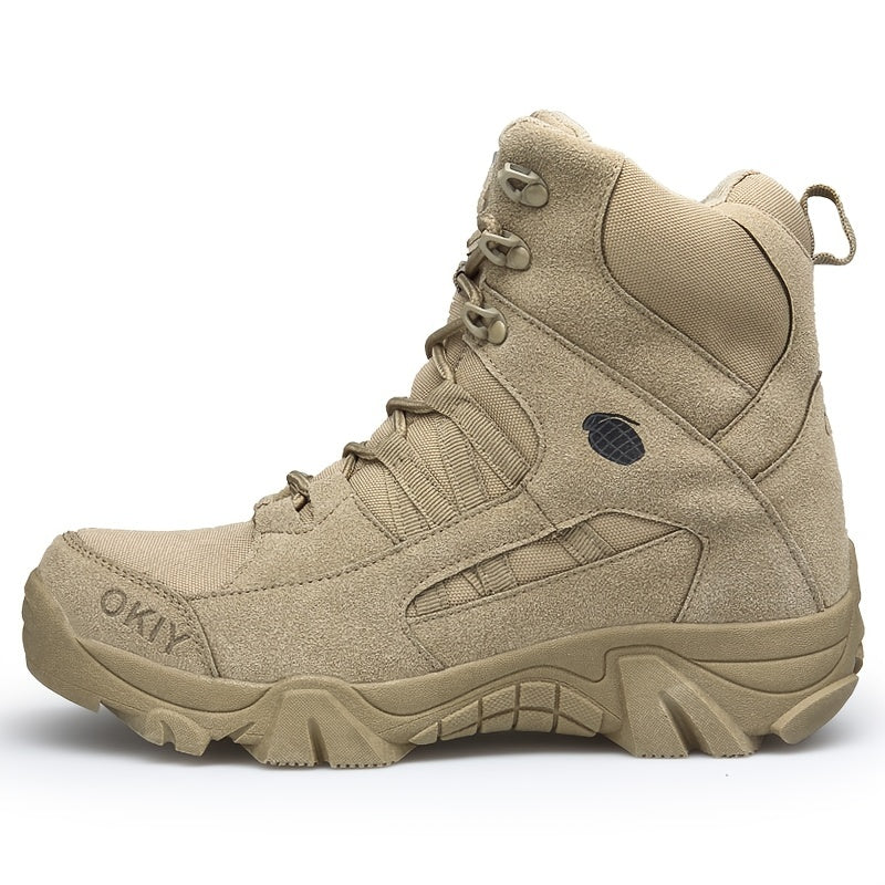 Men's Suede Hiking Boots Wear-Resistant Non-Slip Outdoor Shoes