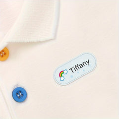 Custom Clothing Name Tags Waterproof Washable 10-40pcs