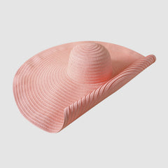 Oversized Brim Sun Hat Women Breathable Straw Hats Outdoor