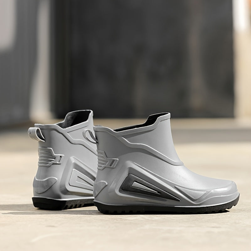 Men's Waterproof Non-slip Rain Boots for Outdoor Fishing