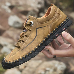 Men's Lace up Sneakers Comfortable Hiking Shoes