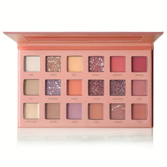 Desert Rose Eyeshadow Palette - 18 Colors Multicolor Makeup