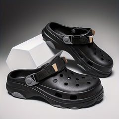 Men's Closed Toe Clog Sandals Soft Sole Walking Shoes