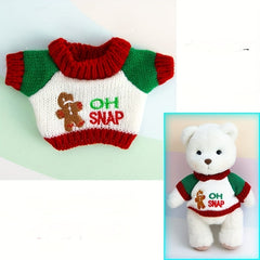 Bear Sweater Master Dog Plush Toy Sweater