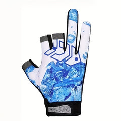 Waterproof Anti Slip Half Finger Gloves for Cycling Driving Fishing
