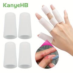 4pcs Non Slip Finger Protectors Soft & Comfortable Finger Covers