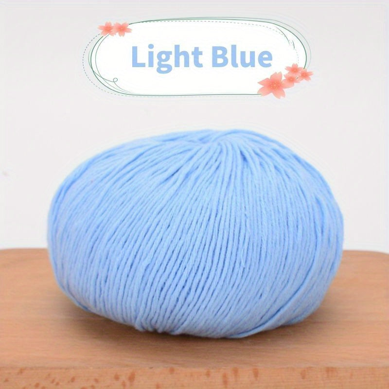 Pure Cotton Yarn For Knitting And Crochet 50g