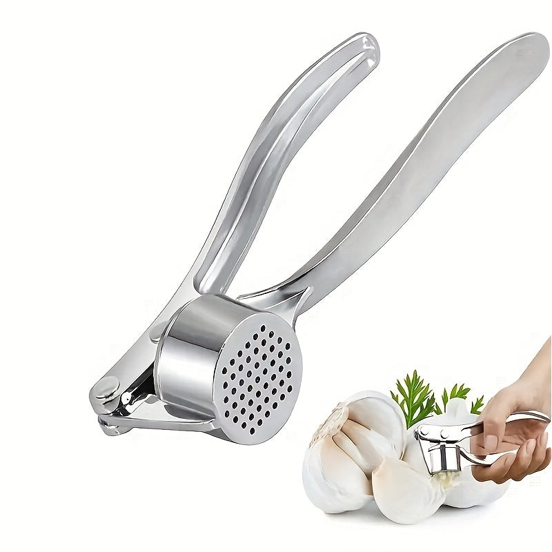 Garlic Press Metal Garlic Mincer Washable Garlic Crusher Kitchen Garlic Chopper