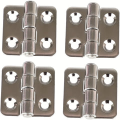 4pcs 304 Stainless Steel 4 Holes Hinge For Marine Boat
