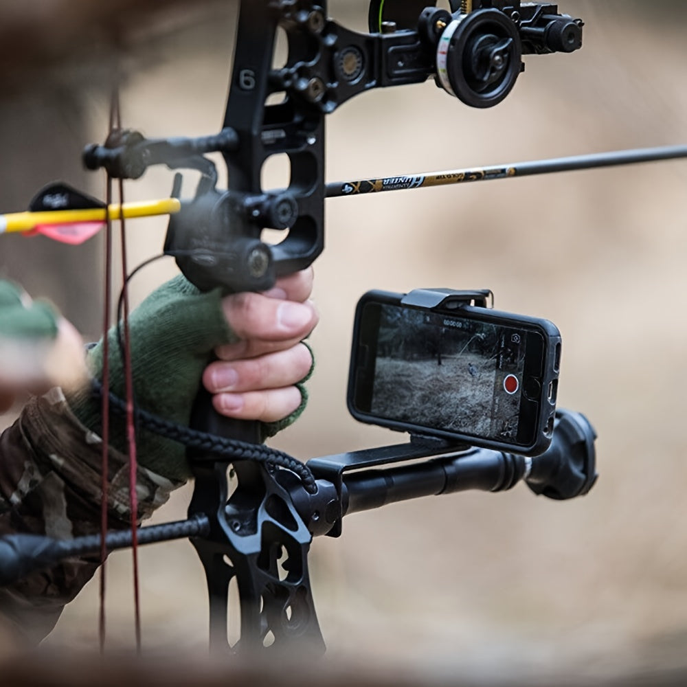 Smartphone Camera Bow Mount Holder for Compound Bow Recurve Bow
