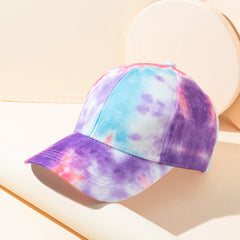 Rainbow Baseball Cap Tie Dye LGBT Pride Couple Hats