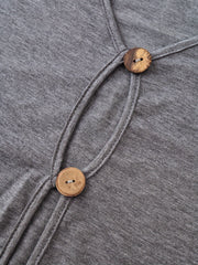 Solid Round Neck Cami Top & Tee Set